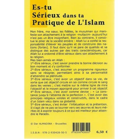 Es-tu sérieux dans la pratique de l’Islam ? Shaykh Muhammad Hussayn Ya‘qûb