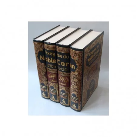 Exégèse du Noble Coran d'Ibn Kathîr 4 tomes