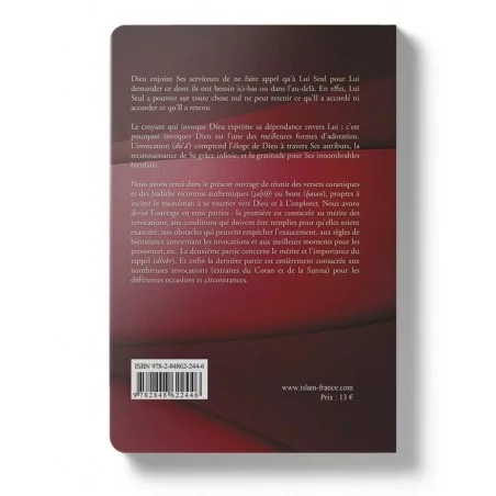 Rappel et invocations - Mohammed Minta - Editions Tawhid