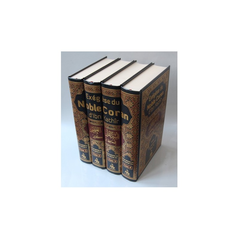 Exégèse du Noble Coran d'Ibn Kathîr 4 tomes (Universel)