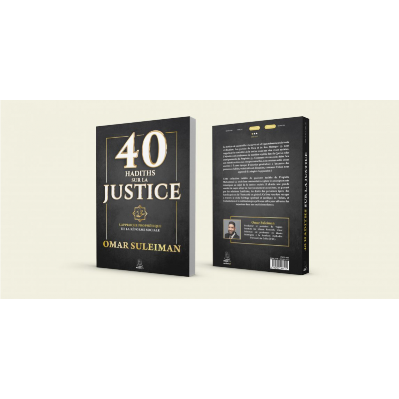 40 HADITHS SUR LA JUSTICE -Omar Souleiman- MuslimCity Editions
