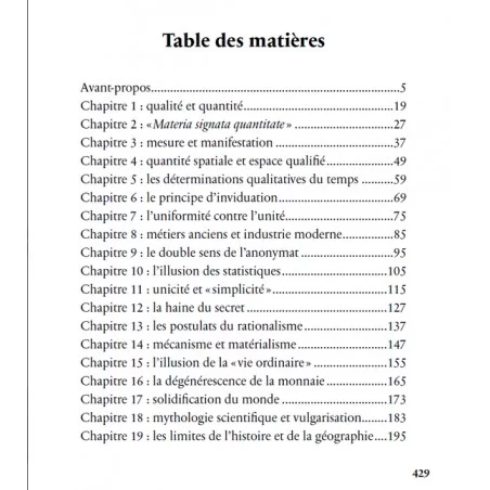 Le règne de la quantité et les signes des temps - René Guénon - Héritage Editions