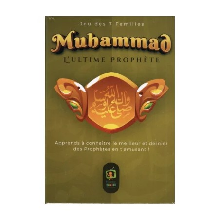 Jeu des 7 familles : Muhammad l'ultime Prophète - jeu éducatif islamique (Dès 8 ans)