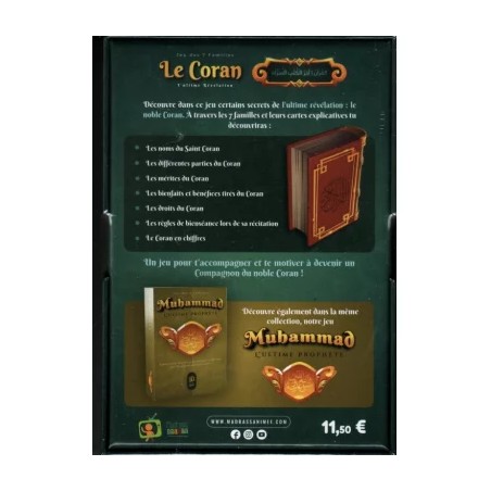 Jeu des 7 familles : le Coran l'ultime révélation - Jeu éducatif islamique de Madrass'Animée (Dès 8 ans)