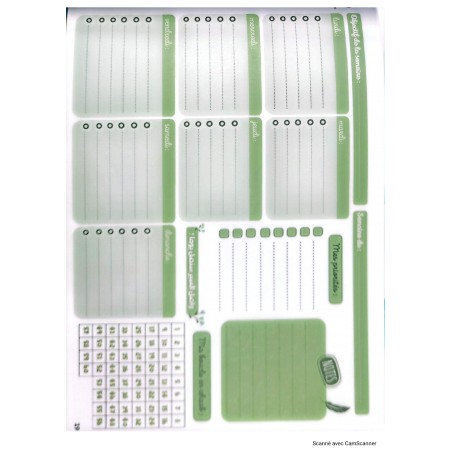 Semainier Coran – Suivi Apprentissage & Révision